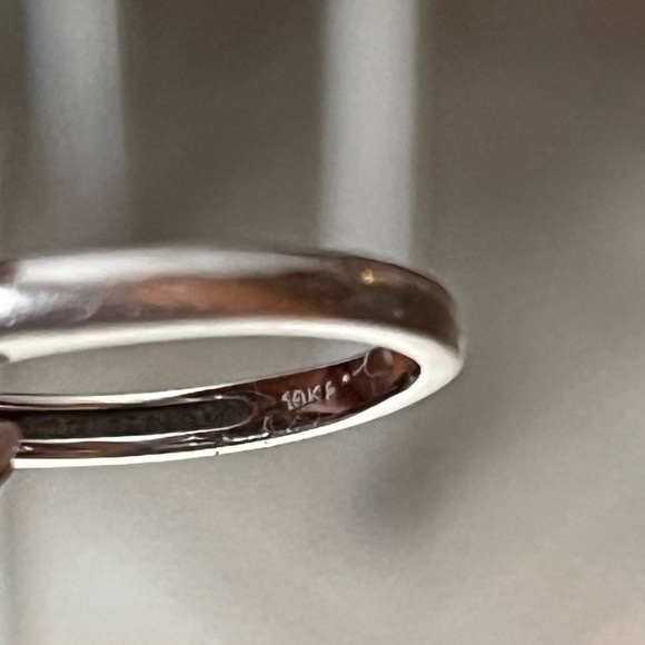 White gold & diamonds ring 0.50 tc natural diamonds - Picture 5 of 8